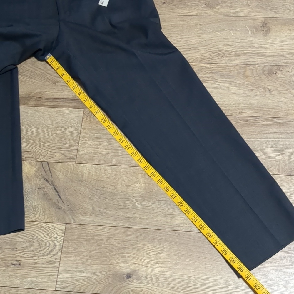 Bar III Slim Fit  Charcoal Wool Dress Pants NWT 38W 32L - Picture 7 of 15